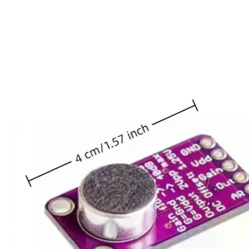 Diy Audio Electronics Kit - لوحة مضخم صوت AGC للميكروفون MAX4466،