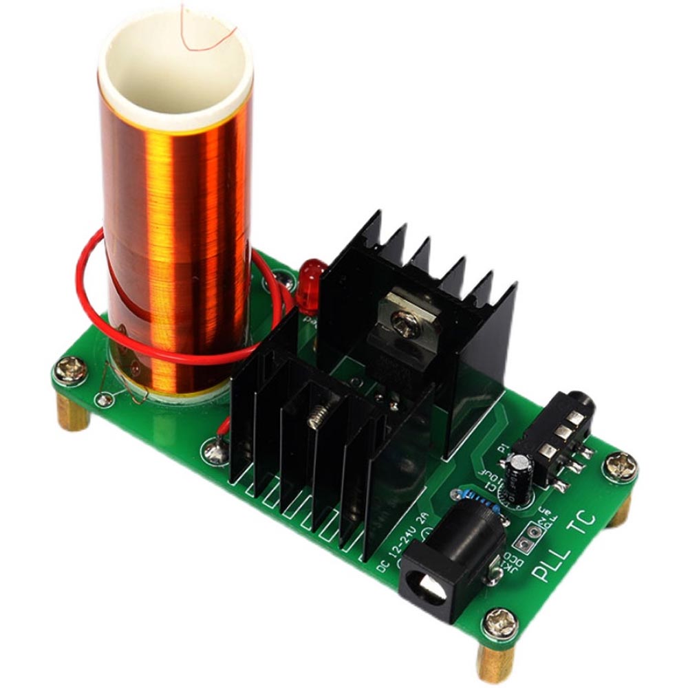 طقم ملف تيسلا الموسيقي الإلكتر - مراجعة Diy Audio Electronics Kit وسعره