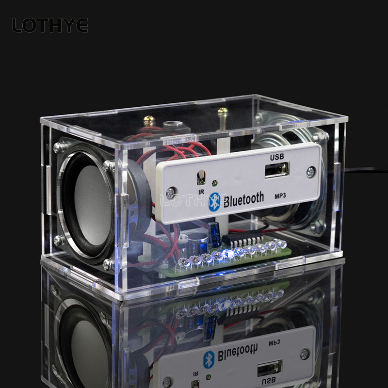مكبر صوت بلوتوث صغير ثنائي الق - مراجعة Diy Audio Electronics Kit وسعره