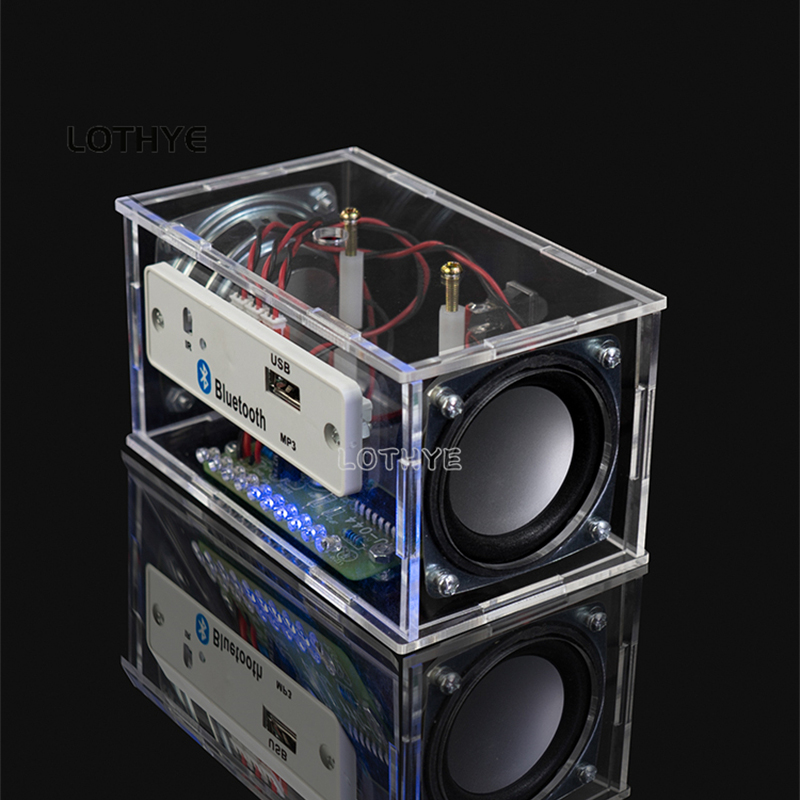مكبر صوت بلوتوث صغير ثنائي الق - مراجعة Diy Audio Electronics Kit وسعره