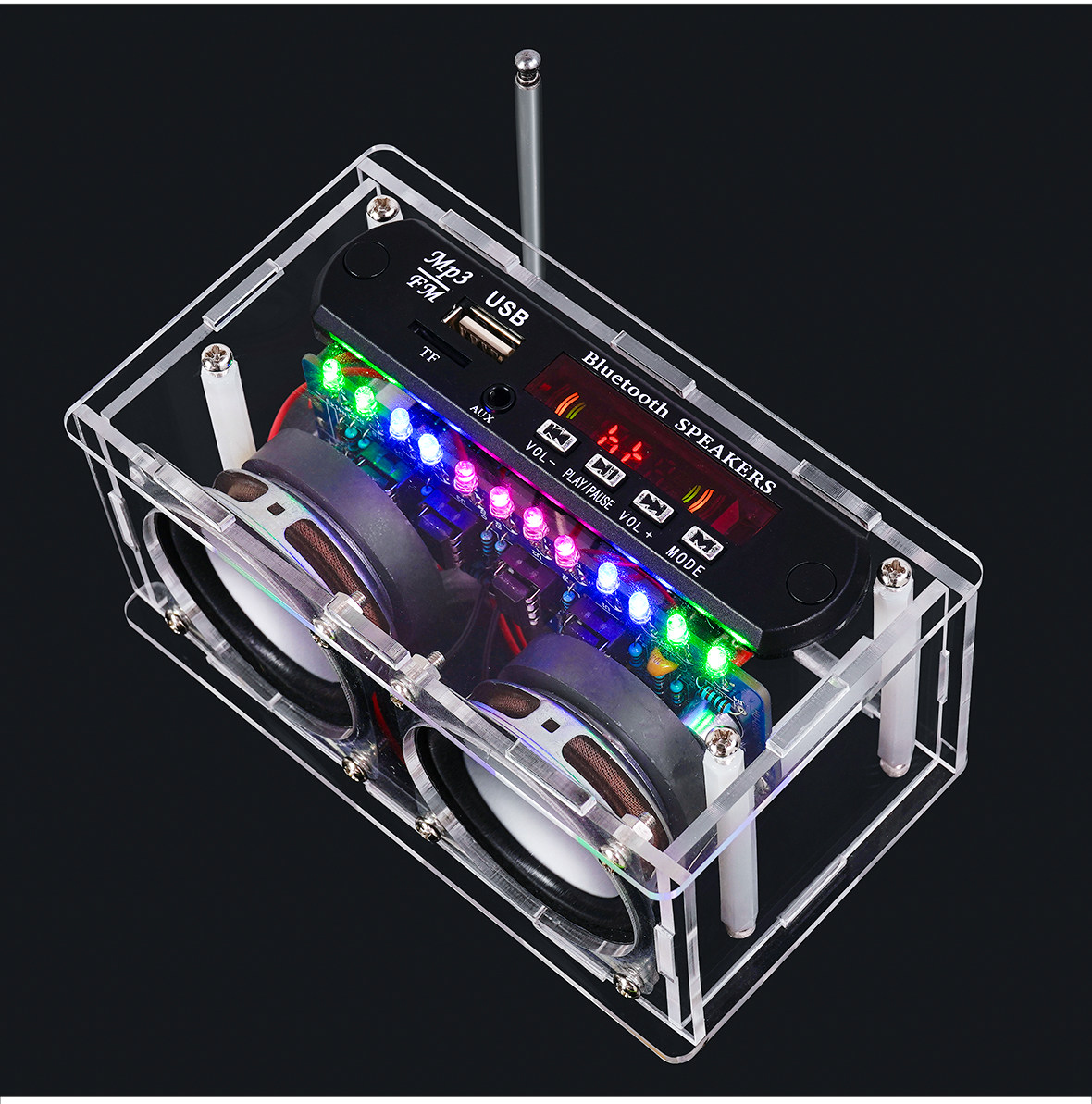 طقم صوتي للراديو افعلها بنفسك، - مراجعة Diy Audio Electronics Kit وسعره