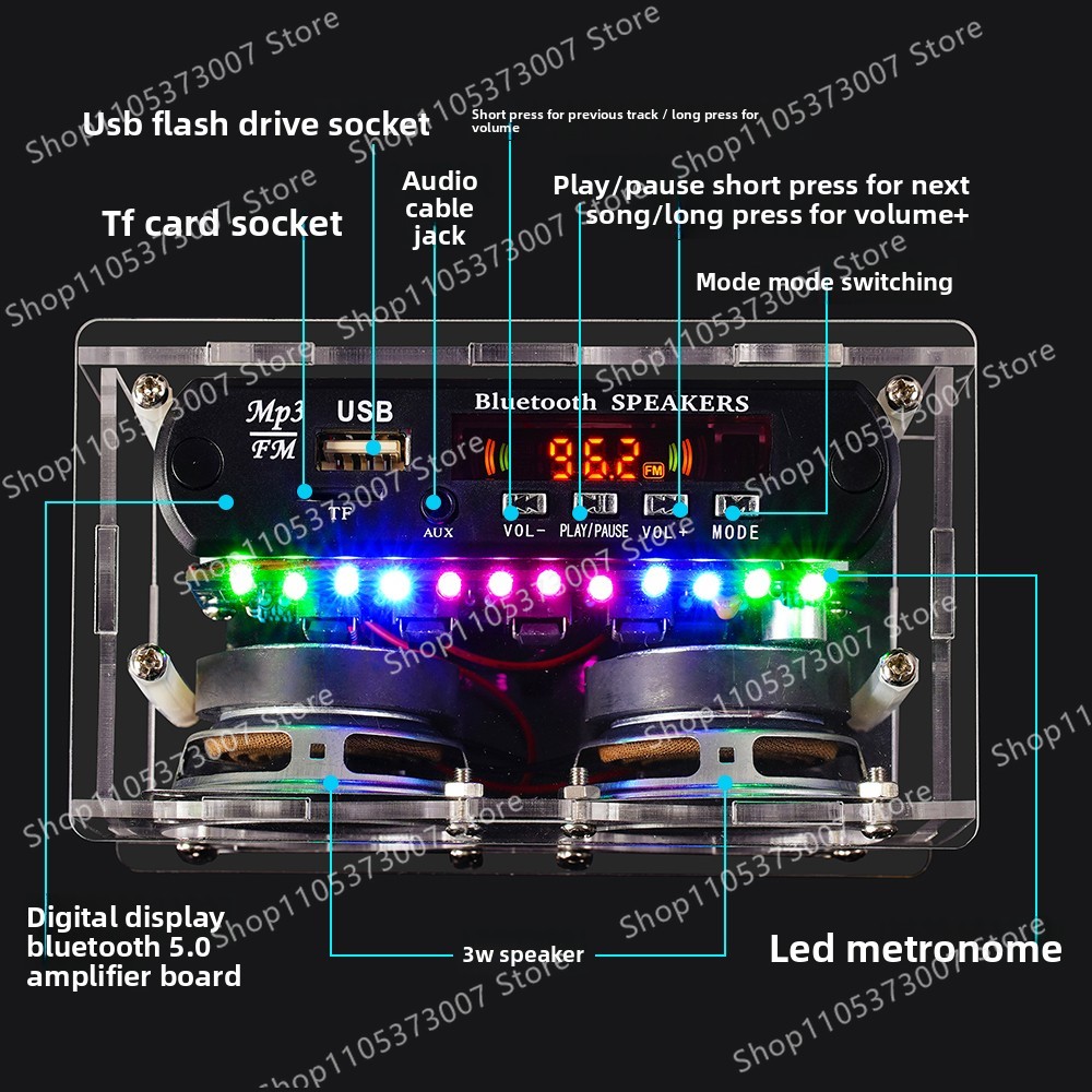 طقم صوتي للراديو افعلها بنفسك، - مراجعة Diy Audio Electronics Kit وسعره